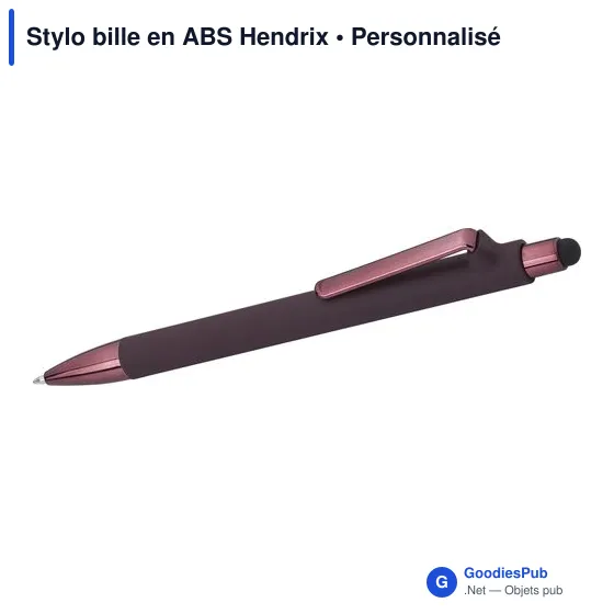 Stylo bille en ABS Hendrix - Image 9