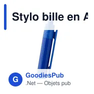 Stylo bille en ABS recyclé Gerald - Miniature 4