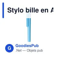 Stylo bille en ABS recyclé Gerald - Miniature 10