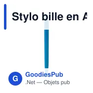 Stylo bille en ABS Trey - Miniature 1
