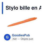 Stylo bille en ABS Trey - Miniature 3