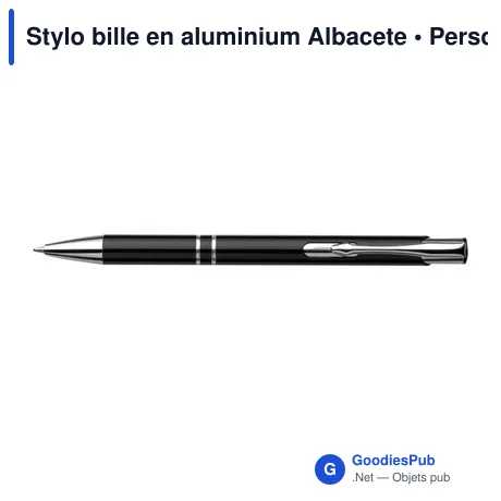 Stylo bille en aluminium Albacete