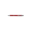 Variante rouge - Stylo bille en aluminium Albacete