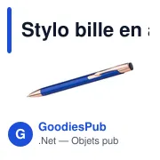 Stylo bille personnalisable en aluminium avec logo - Alexander - Miniature 8