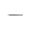 Variante noir - Stylo bille en aluminium avec stylet Irina