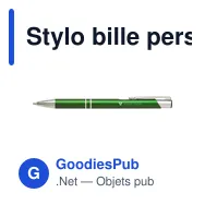 Stylo bille personnalisable en aluminium Delia avec logo - Miniature 9