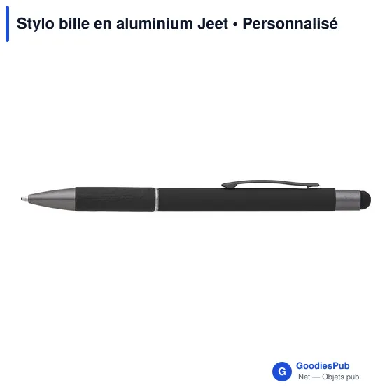 Stylo bille en aluminium Jeet - Image 1