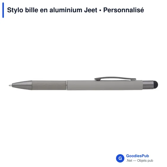 Stylo bille en aluminium Jeet - Image 11