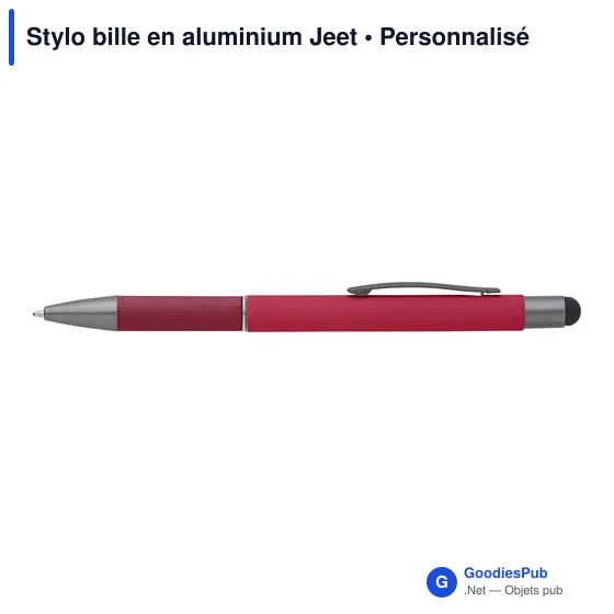 Stylo bille en aluminium Jeet - Image 6