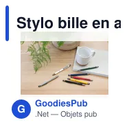 Stylo bille en aluminium Jeet - Miniature 10
