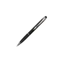 Variante noir - Stylo bille personnalisable en aluminium avec logo - Pascaline