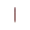 Variante bordeaux - Stylo bille en aluminium recyclé Gladys