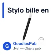 Stylo bille en aluminium recyclé | Randall - Miniature 8