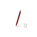 Variante rouge - Stylo bille en aluminium recyclé | Randall