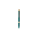 Variante vert - Stylo bille en aluminium recyclé toucher gomme Calandra
