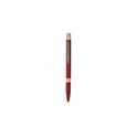 Variante bordeaux - Stylo bille en aluminium recyclé toucher gomme Calandra