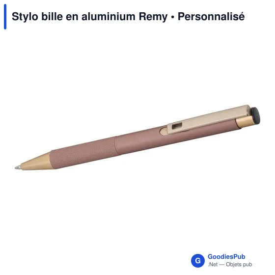 Stylo bille en aluminium Remy - Image 2