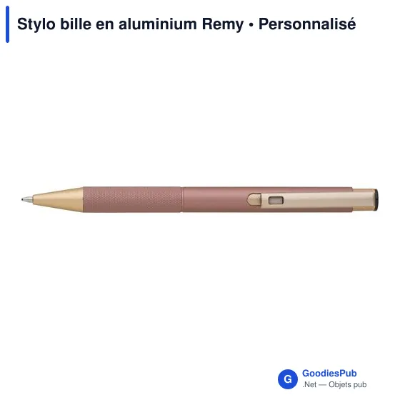 Stylo bille en aluminium Remy - Image 5