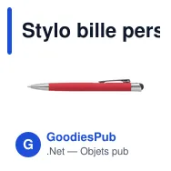 Stylo bille personnalisable en aluminium Thea avec logo - Miniature 10