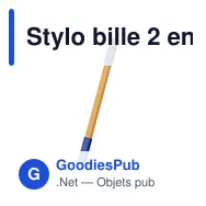 Stylo bille 2 en 1 personnalisable en bambou avec logo | Mikayla - Miniature 11