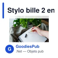 Stylo bille 2 en 1 personnalisable en bambou avec logo | Mikayla - Miniature 8