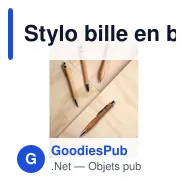 Stylo bille en bambou Colorado - Miniature 11