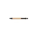 Variante noir - Stylo bille en bambou Colorado