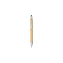 Variante vert citron - Stylo bille en bambou et plastique Claire