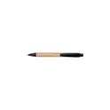 Variante noir - Stylo bille en bambou Lacey
