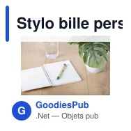 Stylo bille personnalisable en carton avec logo - Peter - Miniature 4