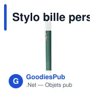 Stylo bille personnalisable en carton recyclé avec logo - Debra - Miniature 12