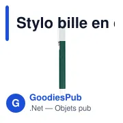Stylo bille personnalisable en carton recyclé avec logo - Debra - Miniature 5