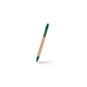 Variante vert - Stylo bille en carton recyclé | Nicholas