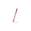 Variante rouge - Stylo bille en carton recyclé | Nicholas