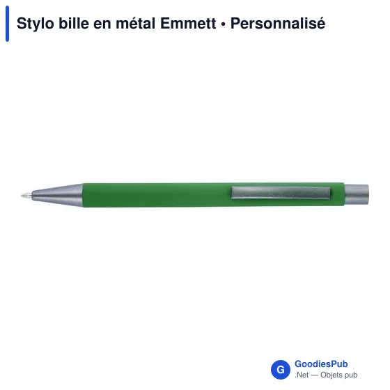 Stylo bille en métal Emmett - Image 11