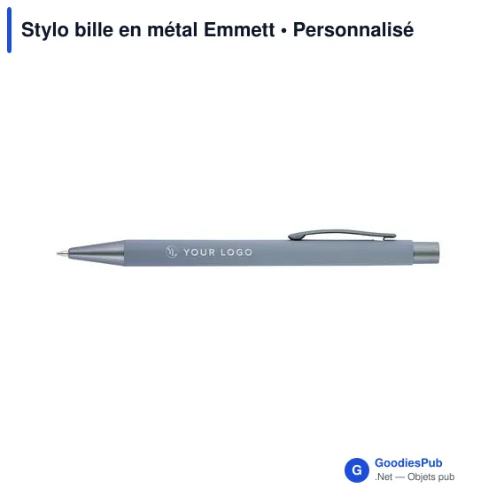 Stylo bille en métal Emmett - Image 10