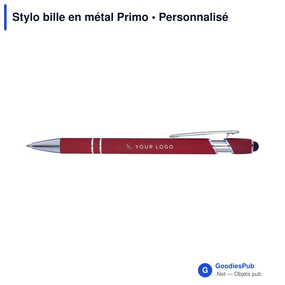 Stylo bille en métal Primo - Image 2