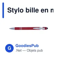 Stylo bille en métal Primo - Miniature 12