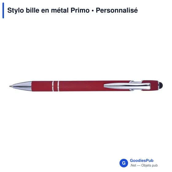 Stylo bille en métal Primo - Image 12