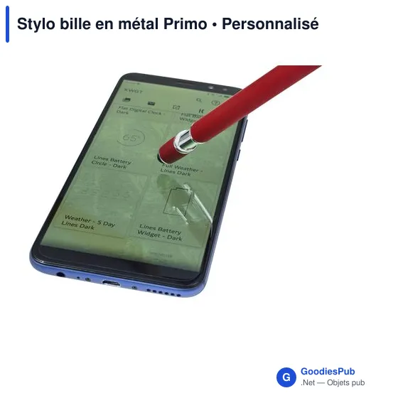 Stylo bille en métal Primo - Image 5