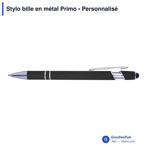 Stylo bille en métal Primo - Image 6