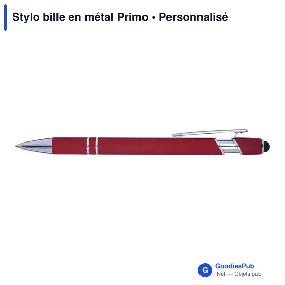 Stylo bille en métal Primo - Image 9
