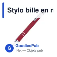Stylo bille en métal Primo - Miniature 10