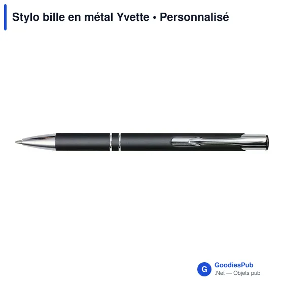 Stylo bille en métal Yvette - Image 11