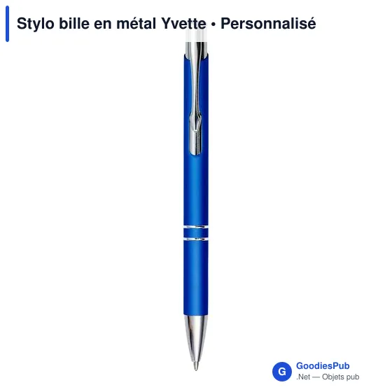 Stylo bille en métal Yvette - Image 8