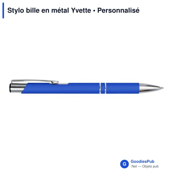 Stylo bille en métal Yvette - Image 10