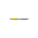 Variante bleu clair - Stylo bille personnalisable en plastique avec logo - Cardiff