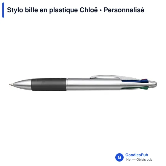 Stylo bille en plastique Chloë - Image 3