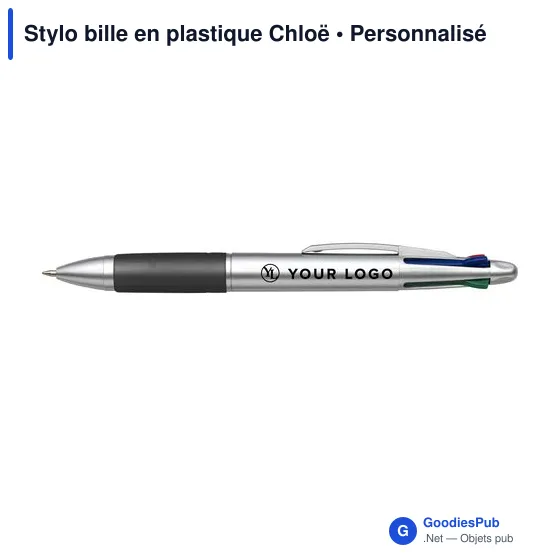 Stylo bille en plastique Chloë - Image 6