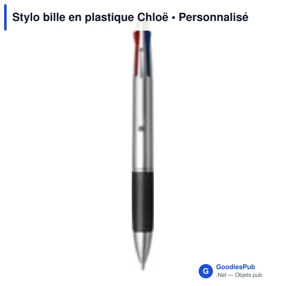 Stylo bille en plastique Chloë - Image 7